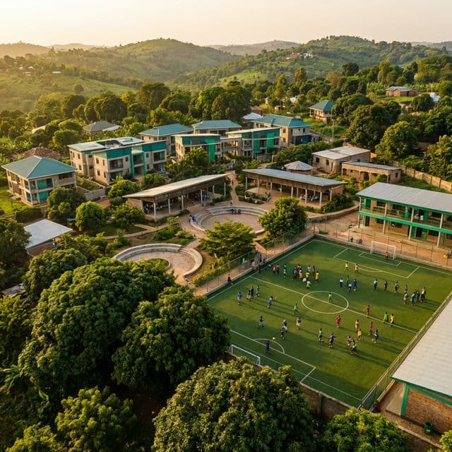 Community aerial view